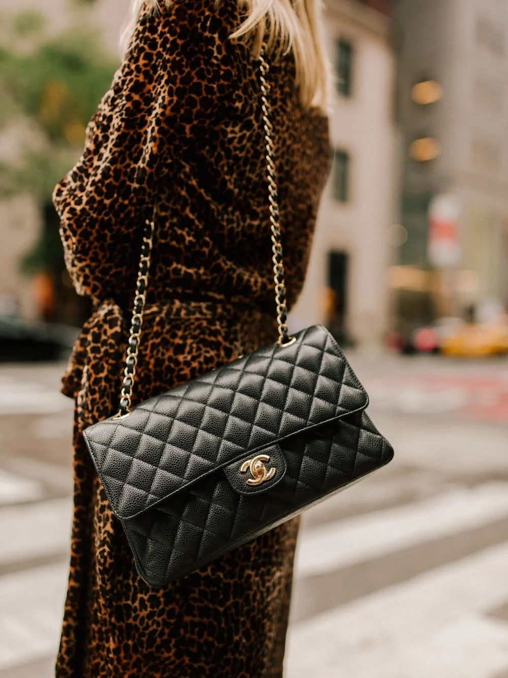 J. Crew chic leopard